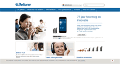 Desktop Screenshot of beltone.nl